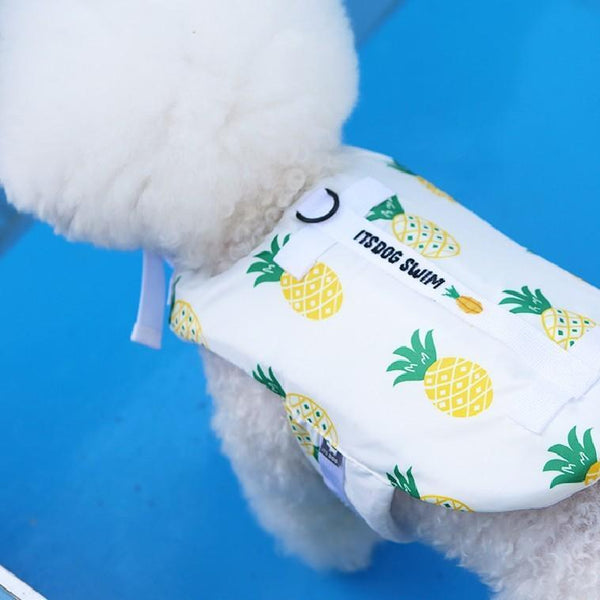 Summer Dog Swimming Safety Life Jacket - happyandpolly