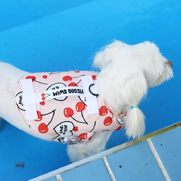 Summer Dog Swimming Safety Life Jacket - happyandpolly