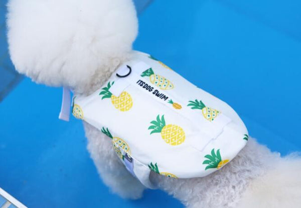 Summer Dog Swimming Safety Life Jacket - happyandpolly