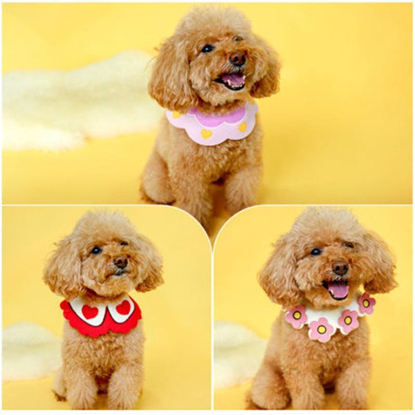 Pet Saliva Towel Collar